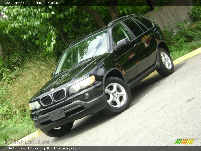 Jet Black / Black 2003 BMW X5 3.0i