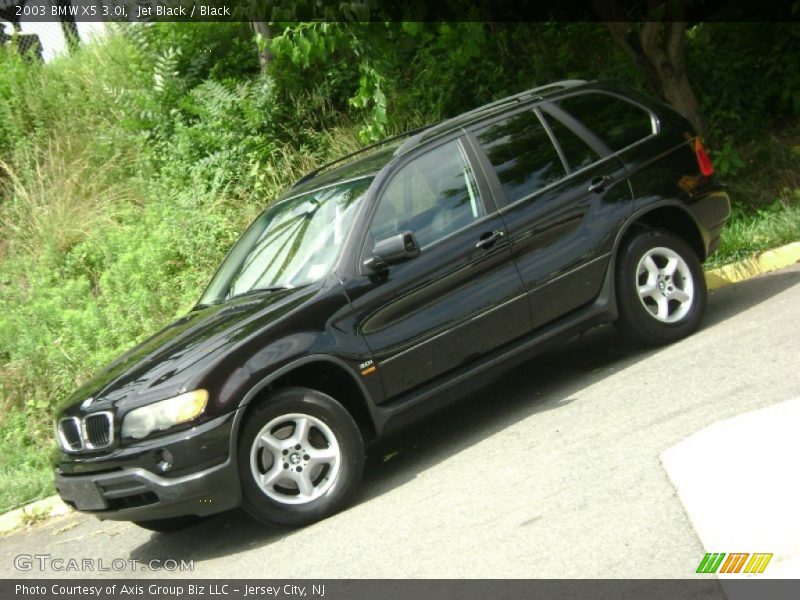 Jet Black / Black 2003 BMW X5 3.0i