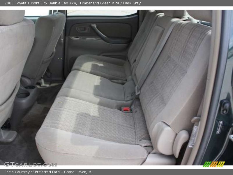 Timberland Green Mica / Dark Gray 2005 Toyota Tundra SR5 Double Cab 4x4