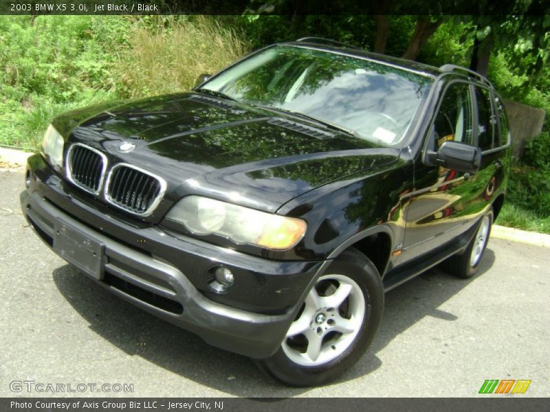 Jet Black / Black 2003 BMW X5 3.0i