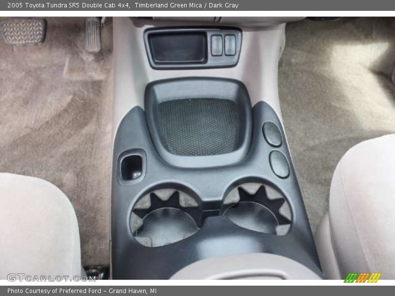 Timberland Green Mica / Dark Gray 2005 Toyota Tundra SR5 Double Cab 4x4