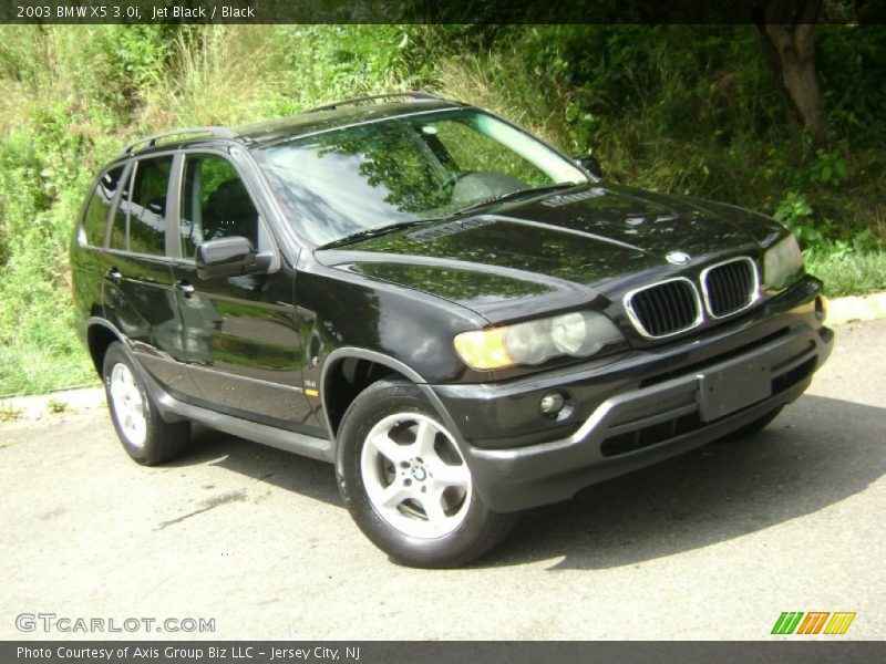 Jet Black / Black 2003 BMW X5 3.0i