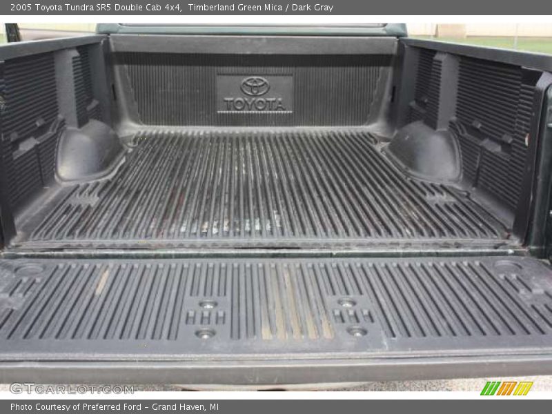 Timberland Green Mica / Dark Gray 2005 Toyota Tundra SR5 Double Cab 4x4