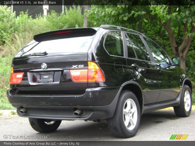 Jet Black / Black 2003 BMW X5 3.0i