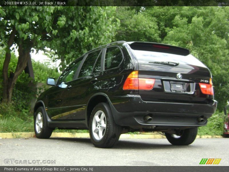 Jet Black / Black 2003 BMW X5 3.0i
