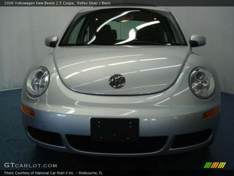 Reflex Silver / Black 2006 Volkswagen New Beetle 2.5 Coupe