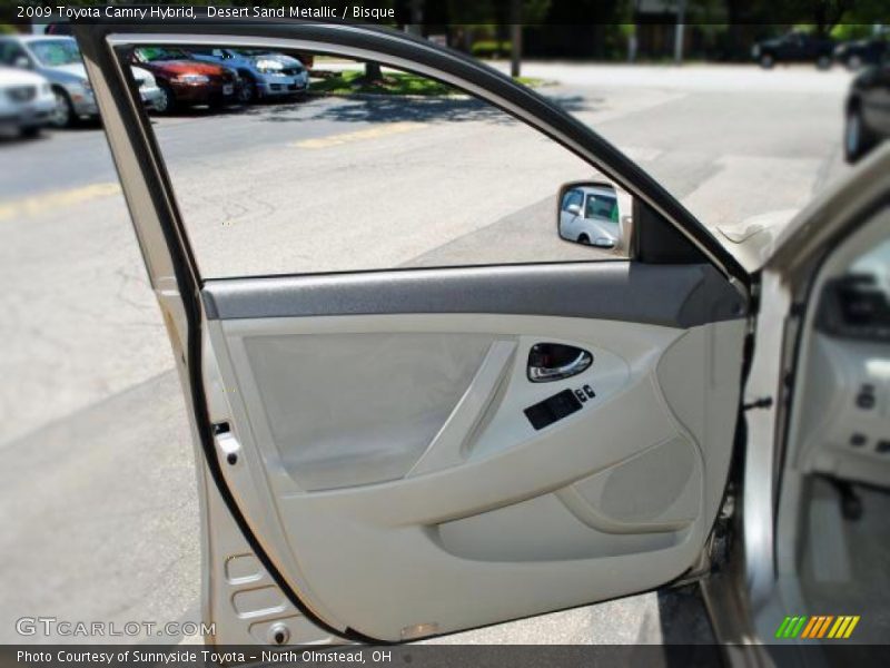 Desert Sand Metallic / Bisque 2009 Toyota Camry Hybrid