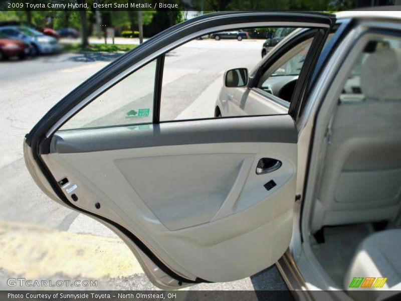 Desert Sand Metallic / Bisque 2009 Toyota Camry Hybrid