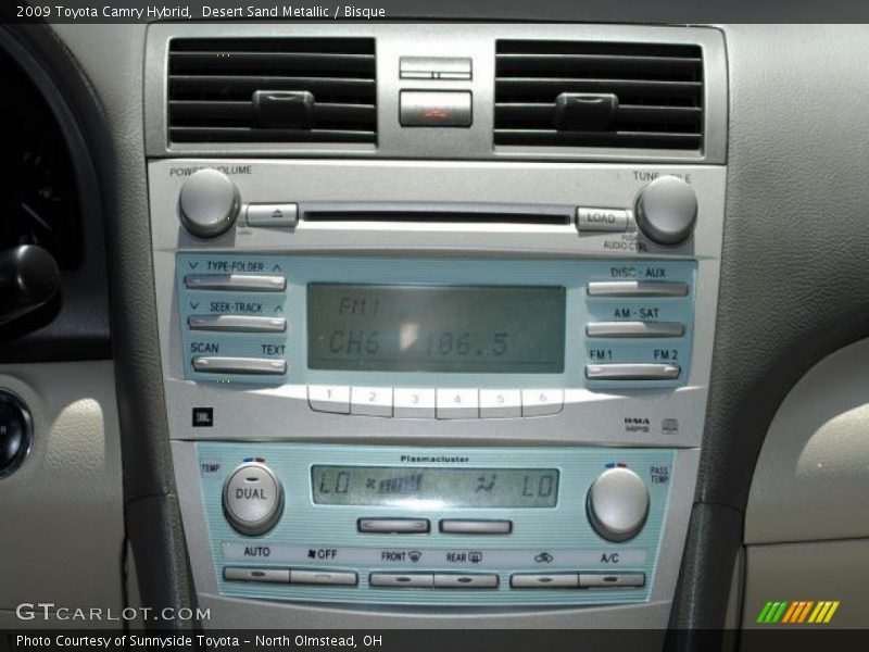 Desert Sand Metallic / Bisque 2009 Toyota Camry Hybrid