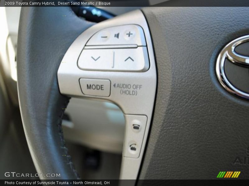 Desert Sand Metallic / Bisque 2009 Toyota Camry Hybrid