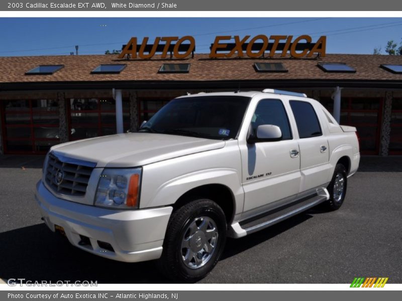 White Diamond / Shale 2003 Cadillac Escalade EXT AWD