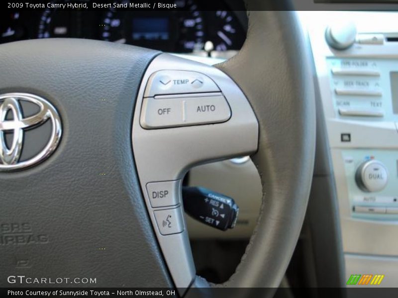 Desert Sand Metallic / Bisque 2009 Toyota Camry Hybrid