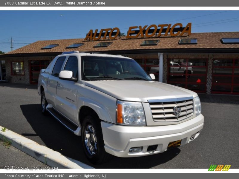 White Diamond / Shale 2003 Cadillac Escalade EXT AWD