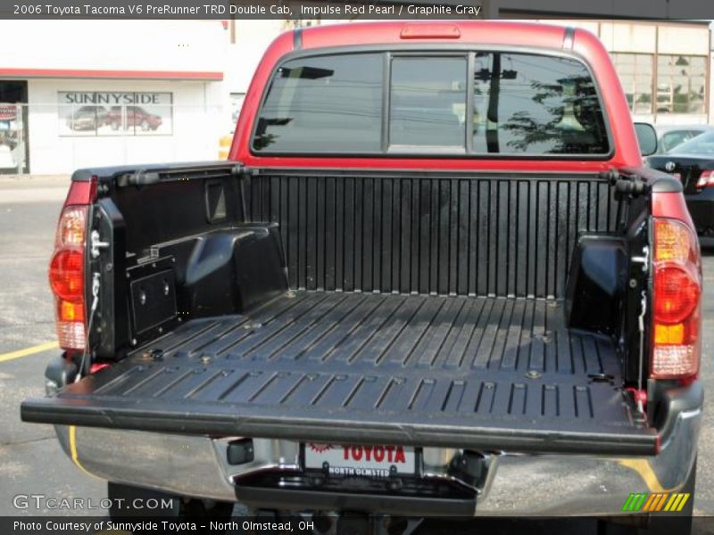 Impulse Red Pearl / Graphite Gray 2006 Toyota Tacoma V6 PreRunner TRD Double Cab