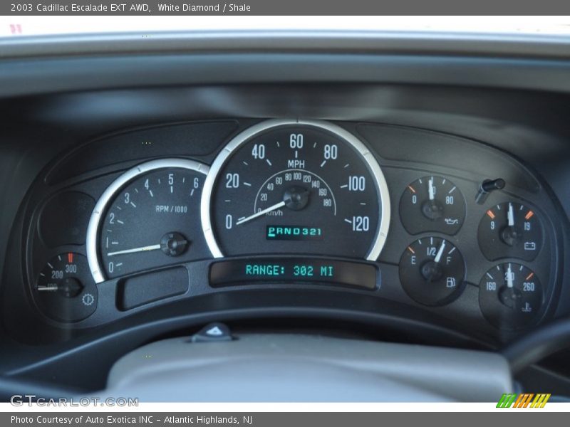  2003 Escalade EXT AWD EXT AWD Gauges
