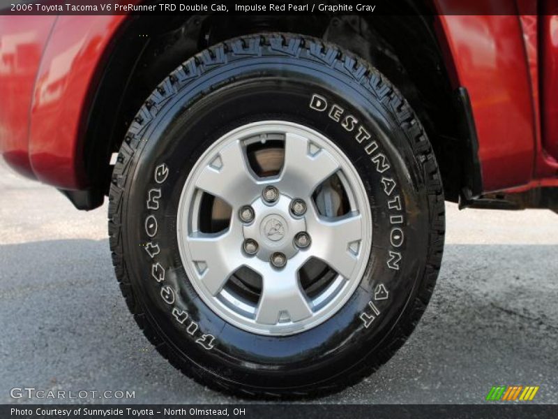 Impulse Red Pearl / Graphite Gray 2006 Toyota Tacoma V6 PreRunner TRD Double Cab