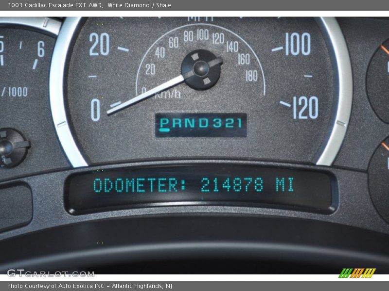 White Diamond / Shale 2003 Cadillac Escalade EXT AWD