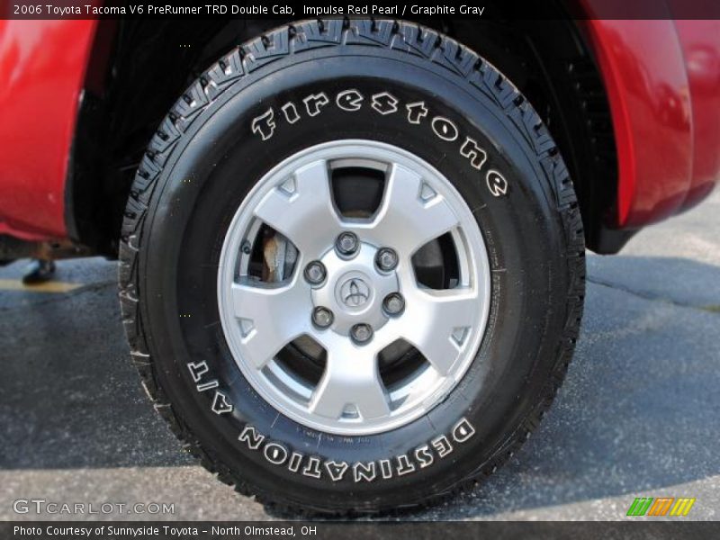Impulse Red Pearl / Graphite Gray 2006 Toyota Tacoma V6 PreRunner TRD Double Cab