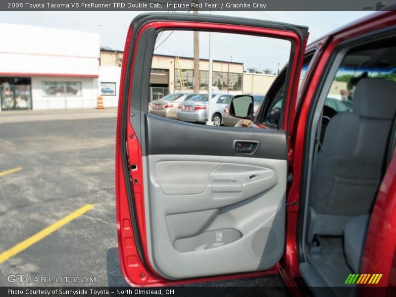 Impulse Red Pearl / Graphite Gray 2006 Toyota Tacoma V6 PreRunner TRD Double Cab