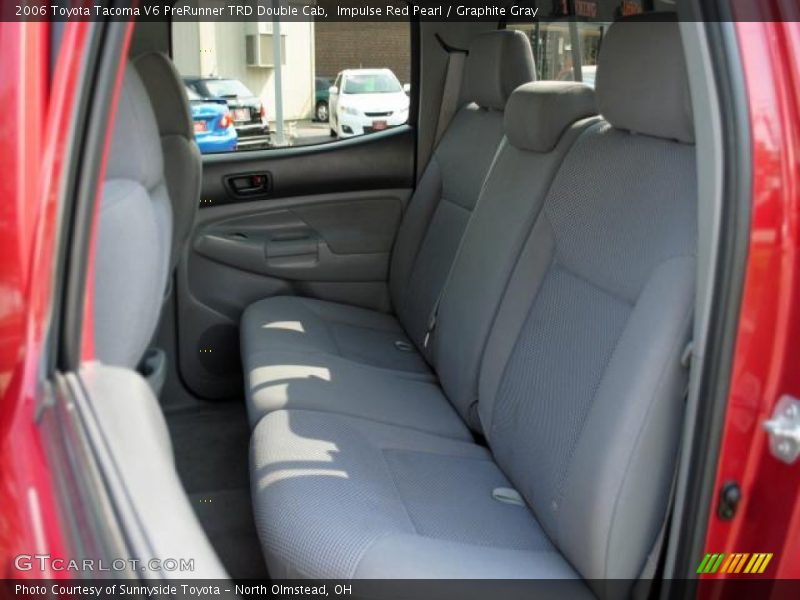 Impulse Red Pearl / Graphite Gray 2006 Toyota Tacoma V6 PreRunner TRD Double Cab