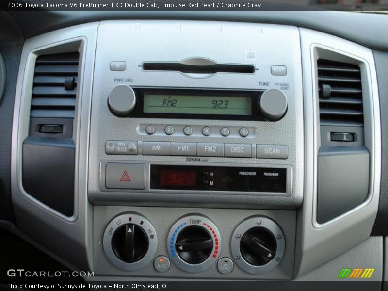 Impulse Red Pearl / Graphite Gray 2006 Toyota Tacoma V6 PreRunner TRD Double Cab