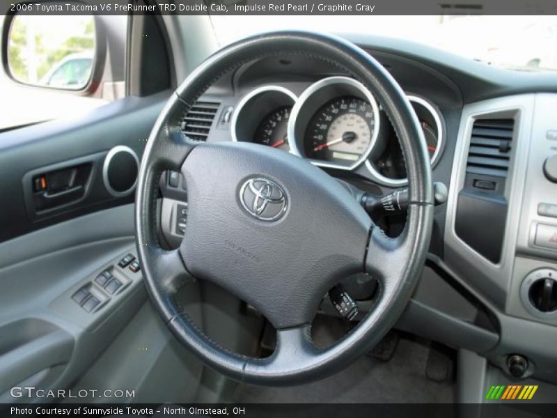 Impulse Red Pearl / Graphite Gray 2006 Toyota Tacoma V6 PreRunner TRD Double Cab