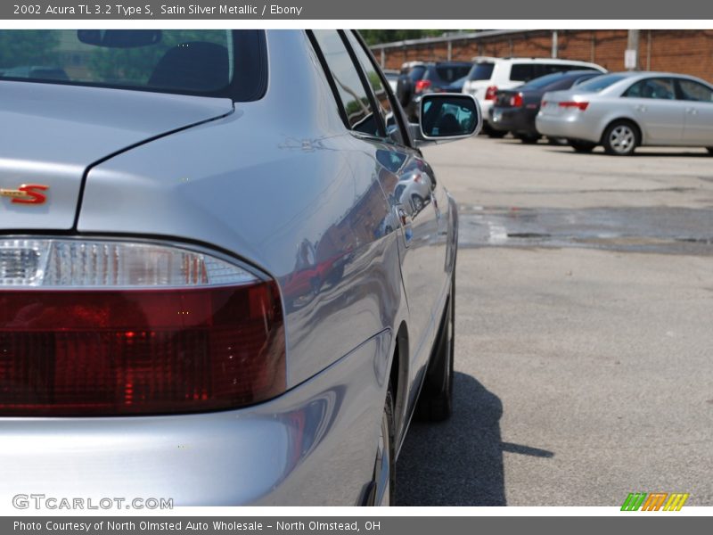 Satin Silver Metallic / Ebony 2002 Acura TL 3.2 Type S