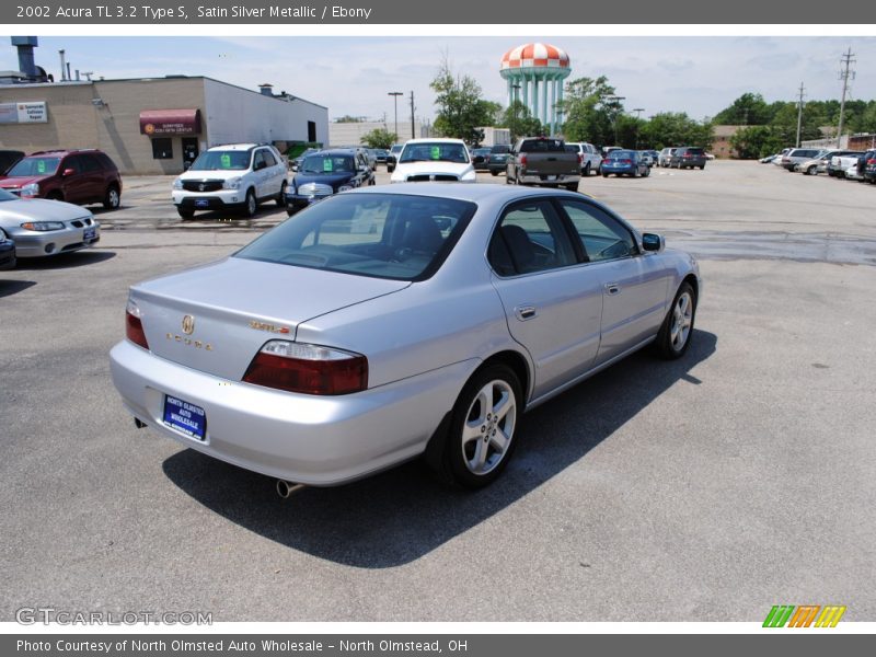 Satin Silver Metallic / Ebony 2002 Acura TL 3.2 Type S