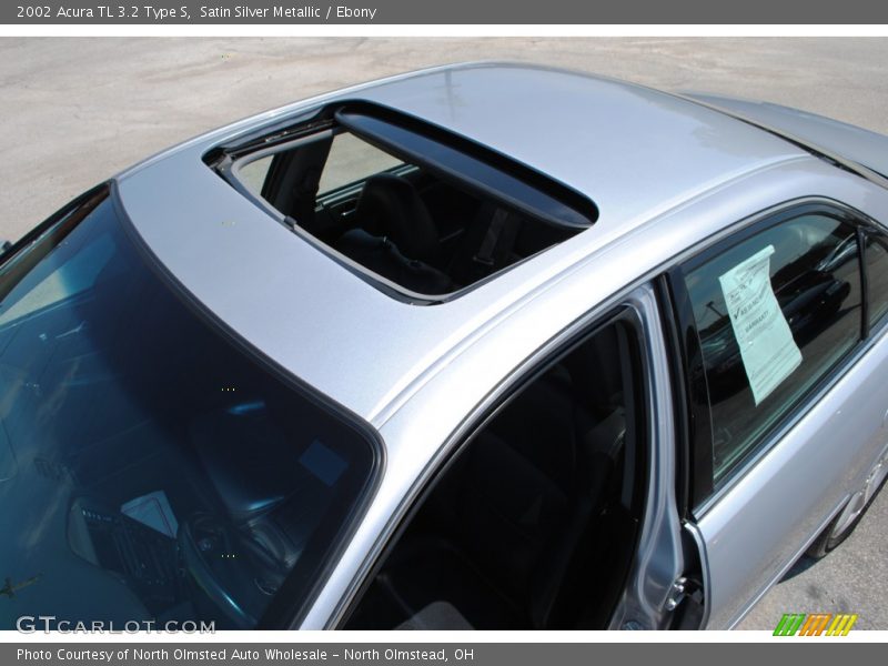 Satin Silver Metallic / Ebony 2002 Acura TL 3.2 Type S
