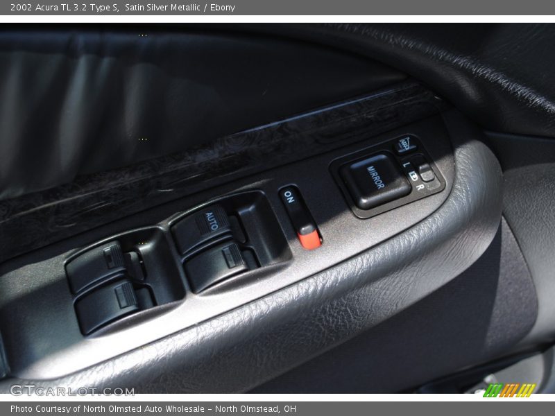 Satin Silver Metallic / Ebony 2002 Acura TL 3.2 Type S