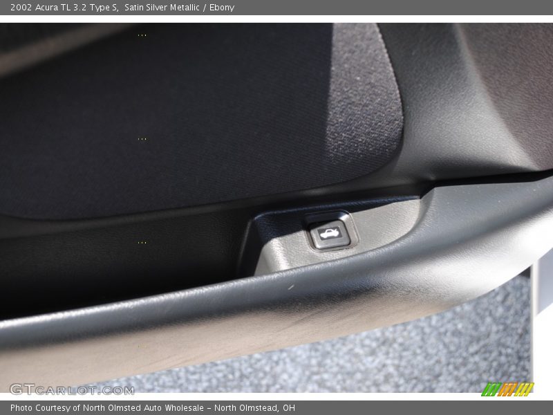 Satin Silver Metallic / Ebony 2002 Acura TL 3.2 Type S