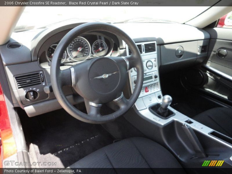  2006 Crossfire SE Roadster Dark Slate Gray Interior