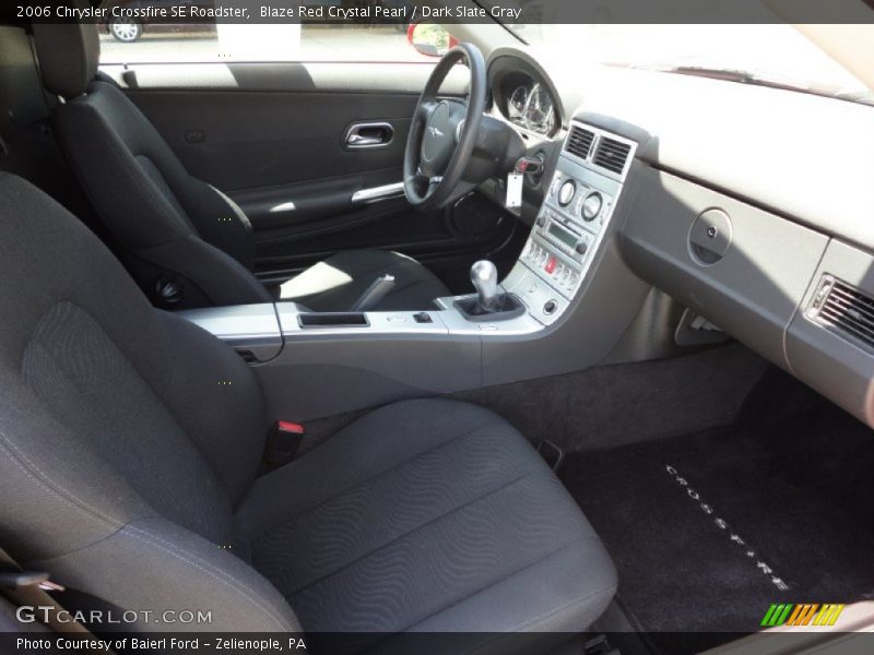 Blaze Red Crystal Pearl / Dark Slate Gray 2006 Chrysler Crossfire SE Roadster