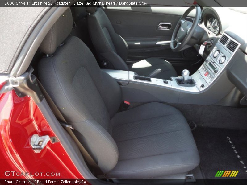 Blaze Red Crystal Pearl / Dark Slate Gray 2006 Chrysler Crossfire SE Roadster
