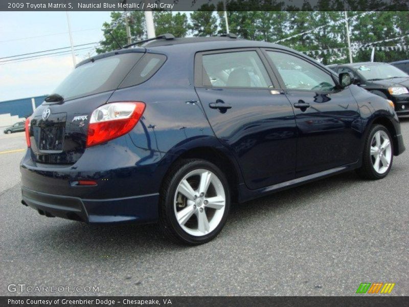 Nautical Blue Metallic / Ash Gray 2009 Toyota Matrix S