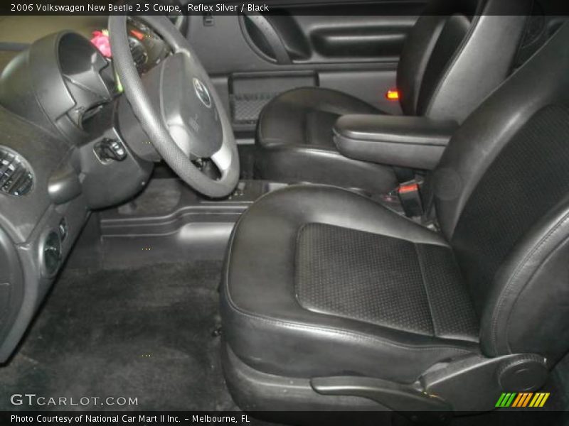 Reflex Silver / Black 2006 Volkswagen New Beetle 2.5 Coupe
