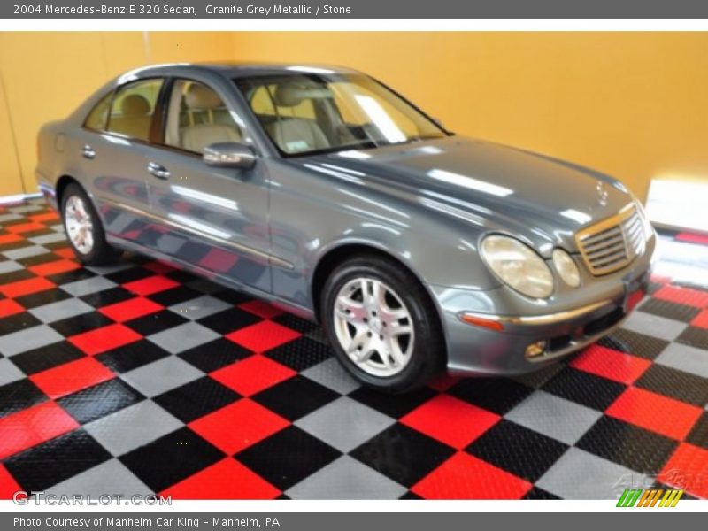 Granite Grey Metallic / Stone 2004 Mercedes-Benz E 320 Sedan
