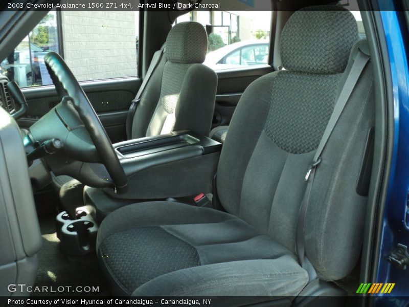 Arrival Blue / Dark Charcoal 2003 Chevrolet Avalanche 1500 Z71 4x4