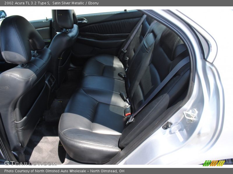 Satin Silver Metallic / Ebony 2002 Acura TL 3.2 Type S