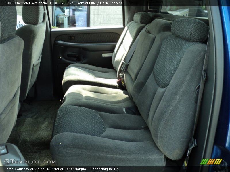 Arrival Blue / Dark Charcoal 2003 Chevrolet Avalanche 1500 Z71 4x4