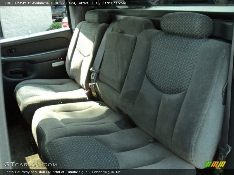Arrival Blue / Dark Charcoal 2003 Chevrolet Avalanche 1500 Z71 4x4