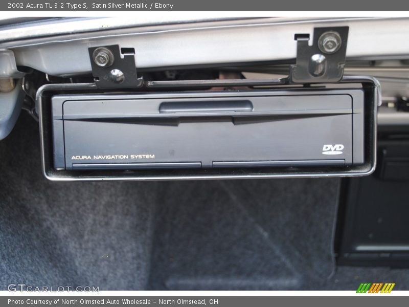 Satin Silver Metallic / Ebony 2002 Acura TL 3.2 Type S