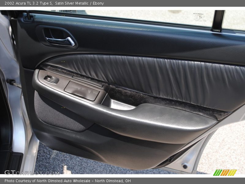Satin Silver Metallic / Ebony 2002 Acura TL 3.2 Type S