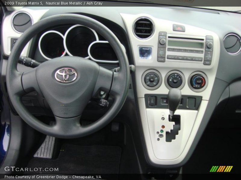 Nautical Blue Metallic / Ash Gray 2009 Toyota Matrix S