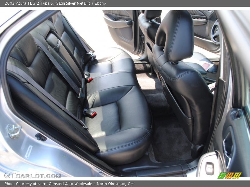 Satin Silver Metallic / Ebony 2002 Acura TL 3.2 Type S