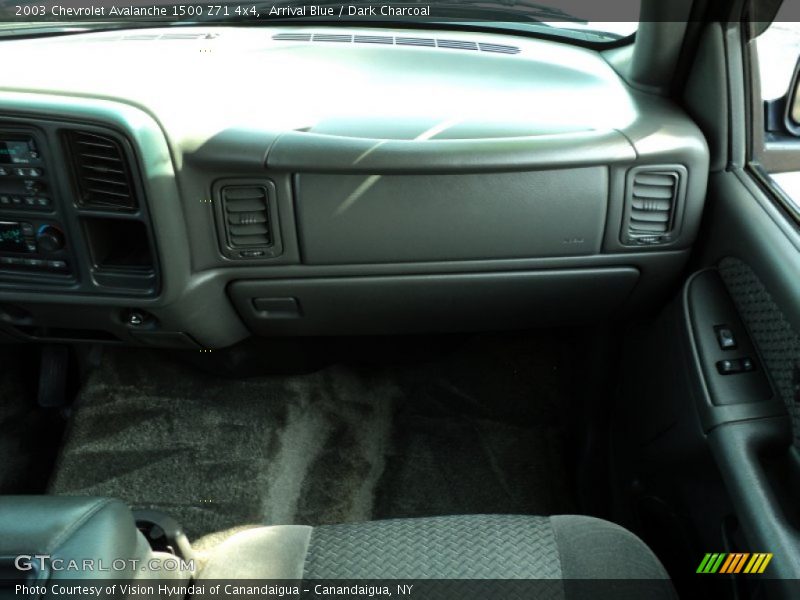 Arrival Blue / Dark Charcoal 2003 Chevrolet Avalanche 1500 Z71 4x4