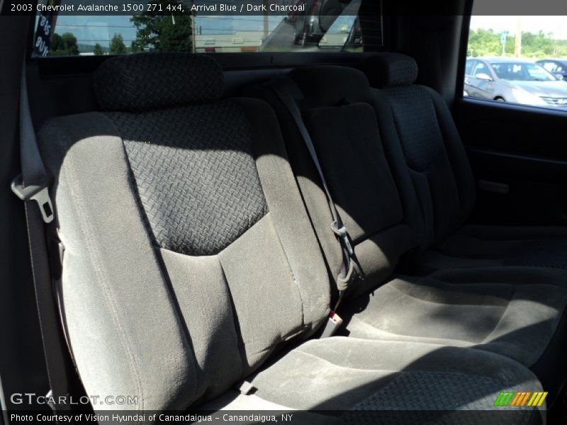 Arrival Blue / Dark Charcoal 2003 Chevrolet Avalanche 1500 Z71 4x4