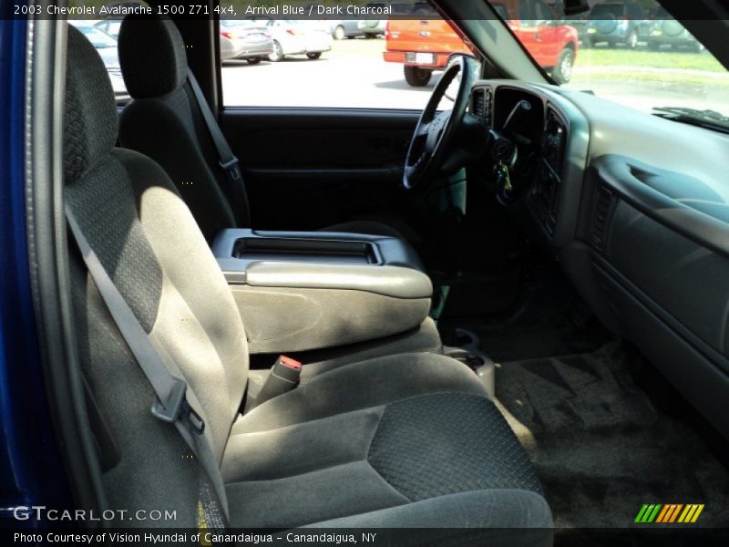 Arrival Blue / Dark Charcoal 2003 Chevrolet Avalanche 1500 Z71 4x4