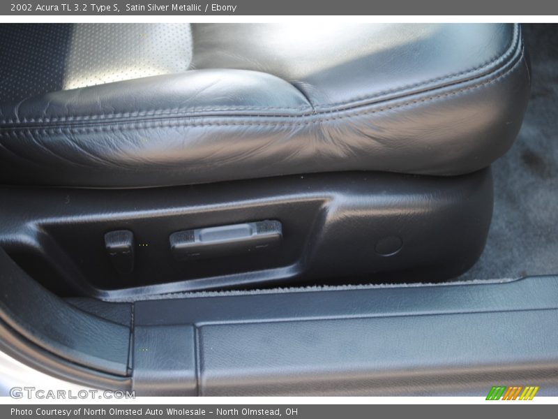 Satin Silver Metallic / Ebony 2002 Acura TL 3.2 Type S