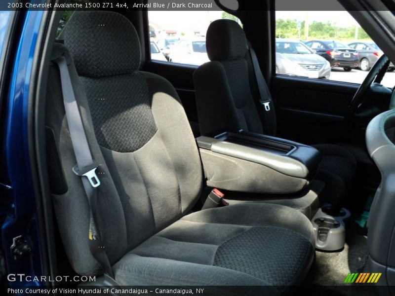 Arrival Blue / Dark Charcoal 2003 Chevrolet Avalanche 1500 Z71 4x4